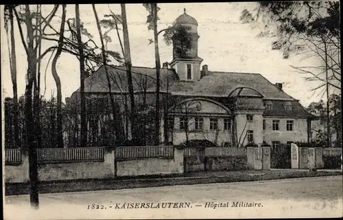 Ak Kaiserslautern in der Pfalz, Hopital Militaire