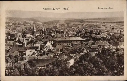 Ak Kaiserslautern in der Pfalz, Gesamtansicht