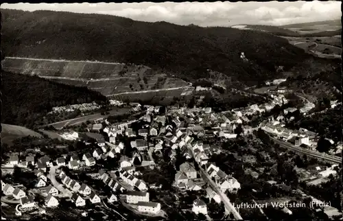 Ak Wolfstein in der Pfalz, Luftaufnahme
