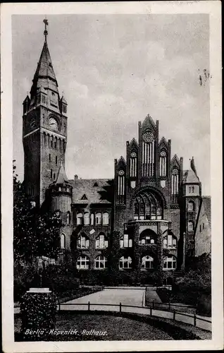 Ak Berlin Köpenick, Rathaus