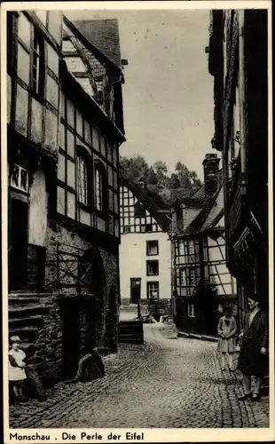 Ak Monschau Montjoie in der Eifel, Kirchstraße