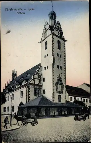 Ak Fürstenwalde an der Spree, Rathaus
