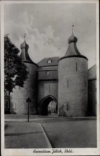 Ak Jülich in Nordrhein Westfalen, Hexenturm