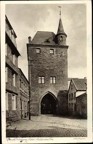 Ak Nideggen in der Eifel, Burg, Zülpicher Tor