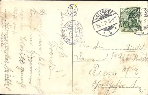 Ak Berlin Grunewald Halensee, Lunapark, Terrassen am Halensee, Gebirgs-Szenerie-Bahn