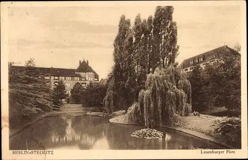 Ak Berlin Steglitz, Lauenburger Platz