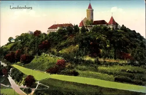 Ak Seitenroda Thüringen, Leuchtenburg