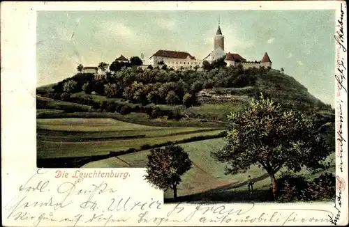 Ak Seitenroda in Thüringen, Leuchtenburg