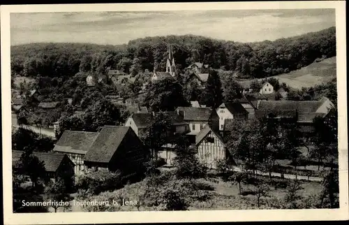 Ak Tautenburg in Thüringen, Sommerfrische, Blick auf den Ort
