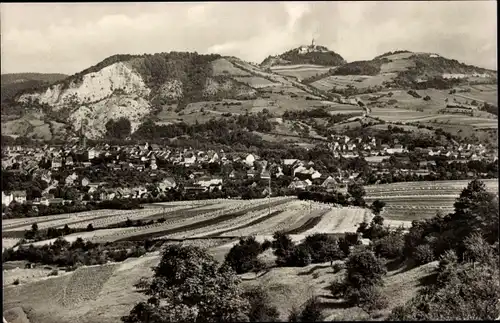 Ak Kahla in Thüringen, Blick vom Walpersberg