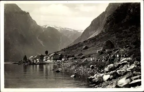 Ak Gudvangen Norwegen, Panorama