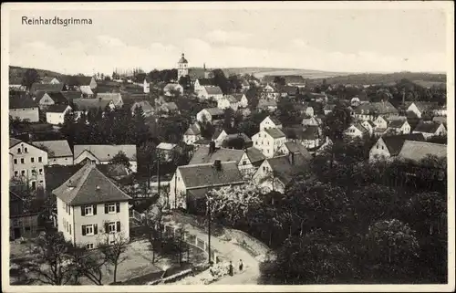 Ak Reinhardtsgrimma Glashütte im Osterzgebirge, Gesamtansicht