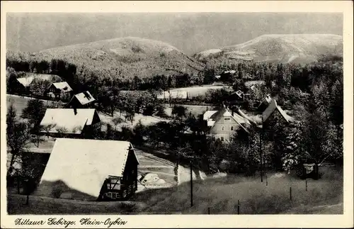 Ak Oybin in Sachsen, Blick auf den Ort