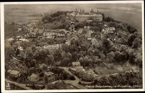 Ak Augustusburg im Erzgebirge, Schlossgastwirtschaft