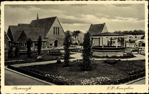 Ak Beverwijk Nordholland Niederlande, Moensplein