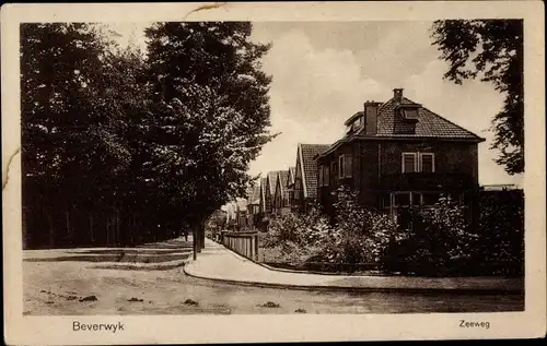 Ak Beverwijk Nordholland Niederlande, Zeeweg