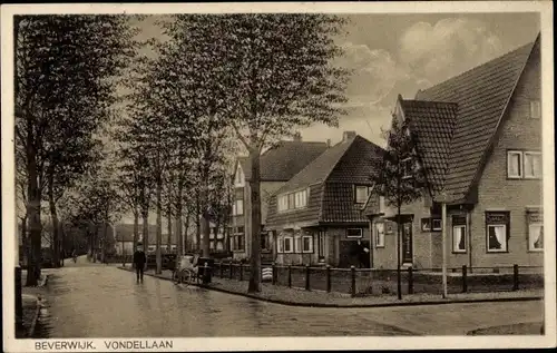 Ak Beverwijk Nordholland Niederlande, Vondellaan