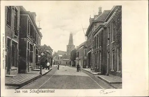 Ak Barneveld Gelderland, Jan van Schaffelaarstraat