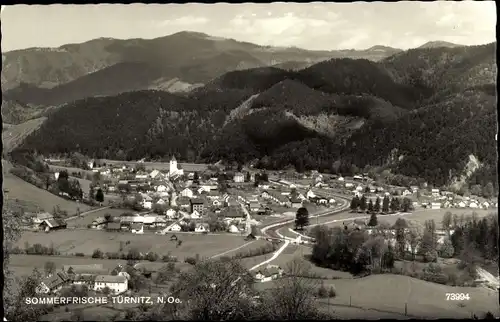 Ak Türnitz in Niederösterreich, Panorama vom Ort