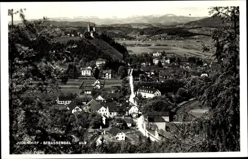 Ak Judendorf Straßengel Steiermark, Panorama vom Ort