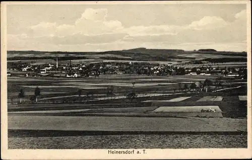 Ak Jindřichovice pod Smrkem Heinersdorf an der Tafelfichte Böhmen Region Reichenberg, Panorama