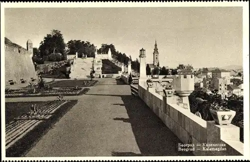 Ak Beograd Belgrad Serbien, Kalemegdan