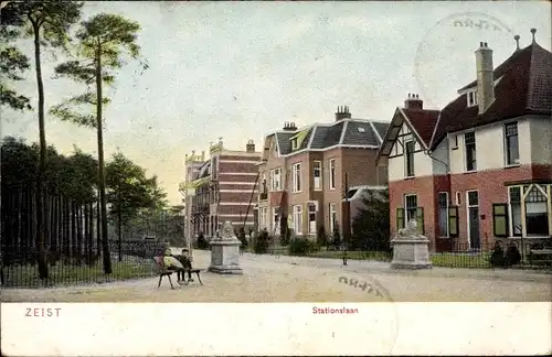 Ak Zeist Utrecht Niederlande, Stationslaan