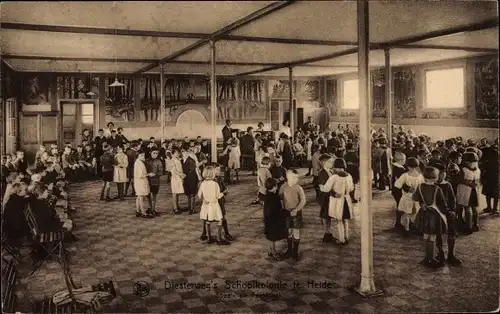 Ak Kalmthout Calmpthout Flandern Antwerpen, Diesterweg's Schoolvilla, Festsaal