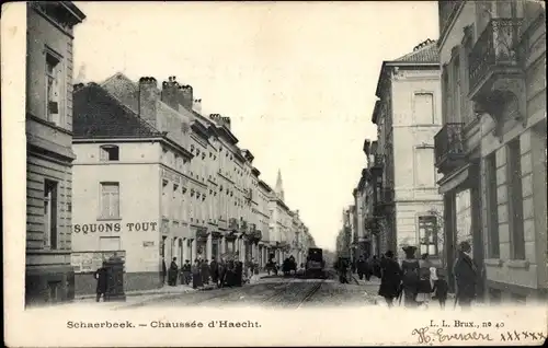 Ak Schaerbeek Schaarbeek Bruxelles Brüssel, Chaussee d'Haecht