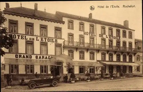 Ak Rochefort Wallonien Namur, Hotel de l'Etoile, Hotel zum Stern