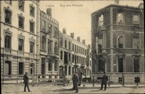 Ak Liège Lüttich Wallonien, Rue des Pitteurs