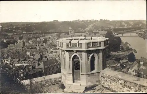 Foto Ak Namur Wallonien, Totalansicht vom Turm aus