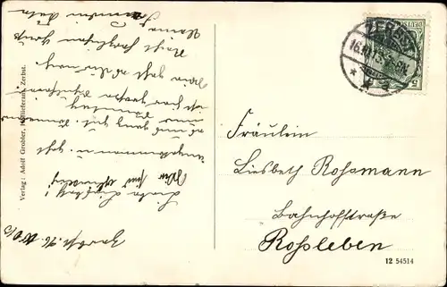 Ak Zerbst in Anhalt, Markt, Rathaus