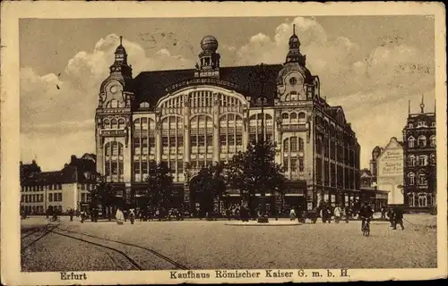 Ak Erfurt in Thüringen, Kaufhaus Römischer Kaiser