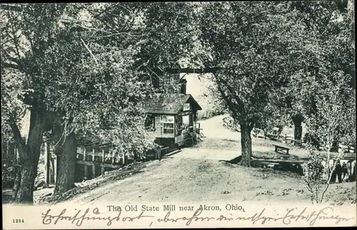 Ak Akron Ohio USA, The Old State Mill