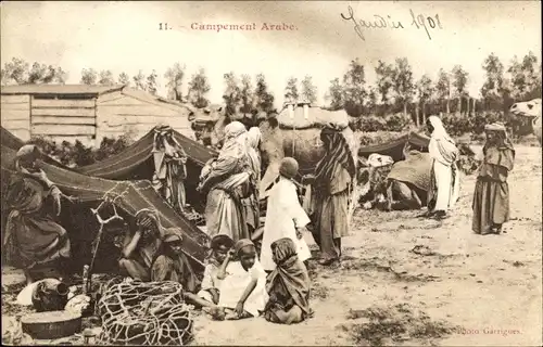 Ak Campement Arabe