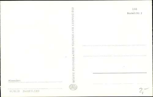 Ak Meerane in Sachsen, Panorama, Kirchturm