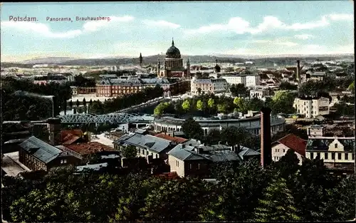 Ak Potsdam, Panorama, Brauhausberg