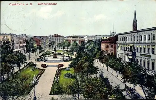 Ak Frankfurt an der Oder, Wilhelmsplatz