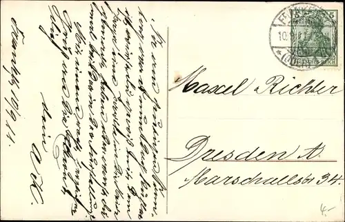 Ak Frankfurt an der Oder, Wilhelmsplatz