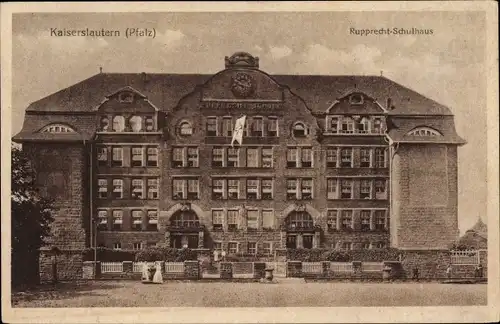 Ak Kaiserslautern in der Pfalz, Rupprecht-Schulhaus