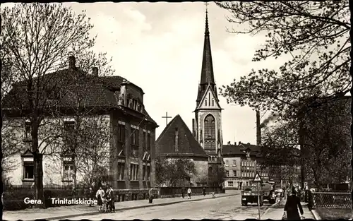Ak Gera in Thüringen, Trinitatiskirche