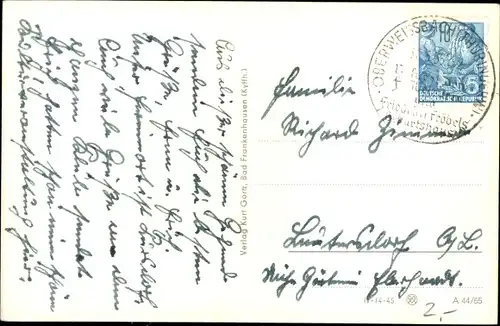 Ak Sonneberg in Thüringen, Ortsansicht