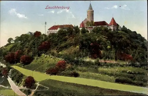Ak Seitenroda Thüringen, Leuchtenburg