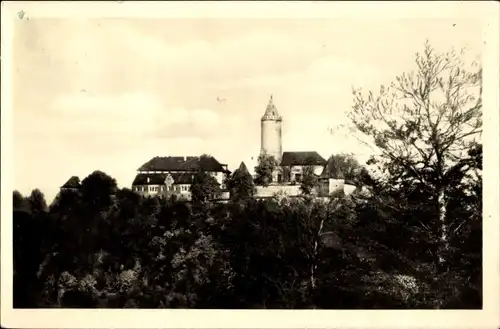 Ak Seitenroda in Thüringen, Leuchtenburg bei Kahla