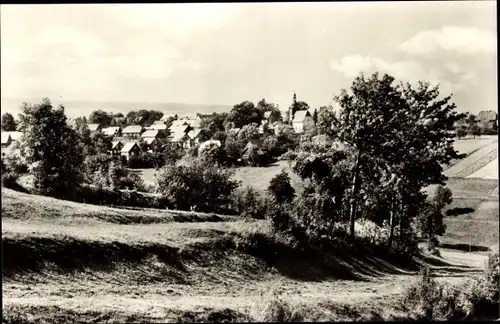Ak Egelsdorf Königsee in Thüringen, Ortsansicht mit Umgebung