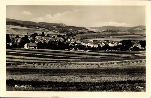 Ak Remda Rudolstadt in Thüringen, Panorama