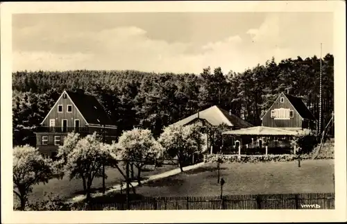 Ak Schwarzenshof Rudolstadt in Thüringen, Bibelheim der Methodistenkirche