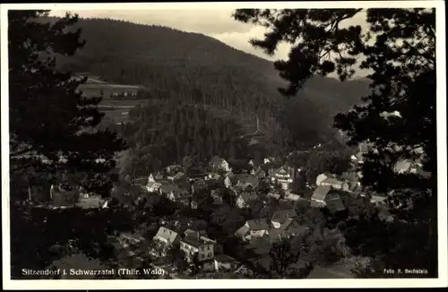 Ak Sitzendorf in Thüringen, Panorama