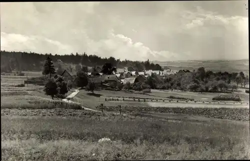 Ak Burkersdorf Saalfelder Höhe Saalfeld an der Saale Thüringen, Panorama